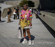 South Korea Seoul Fashion Week Outside