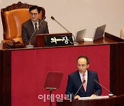 [포토]'교섭단체 대표연설하는 추경호 원내대표'