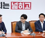 한동훈 대표, 최태원 회장 접견