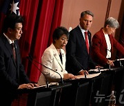 [포토] 기자회견 참석한 호주-일본 외교·방위장관