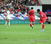 한국 축구, 팔레스타인 상대로 득점 실패… 공격력의 한계 드러나