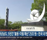 경상남도, 5년간 ‘불용·이월 예산’ 25조 원…전국 네 번째