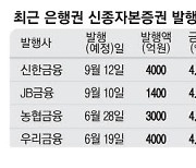 신종자본증권 너마저…금리 3%대 하락 눈앞