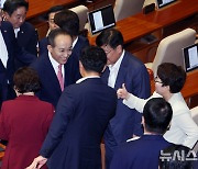 교섭단체 대표연설 마친 추경호