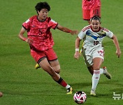 女축구 U-20 대표팀, 월드컵 조별리그 2차전 베네수엘라와 무승부