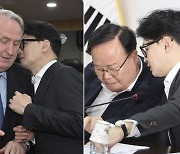 '불통설' 이후 꼭 등장…한동훈 대표는 '귓속말의 달인'? [이슬기의 정치 번역기]