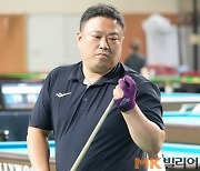 경남고성군수배 당구대회 ‘최대 돌풍’…전국순위 미등록 ‘무명’ 서영완 5연승 전국대회 첫 8강