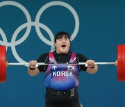 역도 박혜정, 동아시아대회서 2위…1위는 중국 신예 리옌 차지