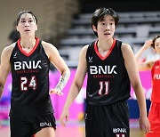 BNK 썸, W리그 디펜딩 챔피언 후지쯔에 70-82 패배…일본 내전 성사