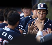 '패패패패패승' 두산, 4강 복귀! 5연패 끊고 다시 달린다…'양의지 4타점' KT 12-1 완파 [수원:스코어]