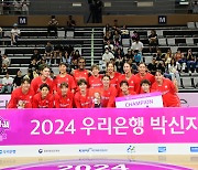 일본 챔피언 후지쯔, 박신자컵도 정상 등극…미야자와 만장일치 MVP [SS현장]