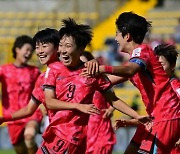 한국 여자 U-20, 조별리그 최종전에서 이변 연출...독일 꺾고 16강 진출 희망 이어가