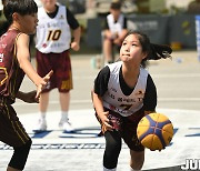 [코리아투어] 3X3 제천대회 초등부 '남자아이 상대로 당당하게'