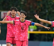 한국 여자축구, 거함 독일 제압 '대이변'