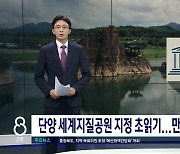 단양 세계지질공원 지정 초읽기...만장일치 심의 통과