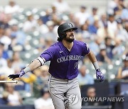 Rockies Brewers Baseball