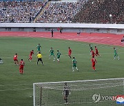 북한, 정권수립 76주년 기념 남자축구경기