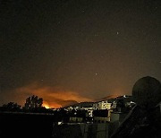 SYRIA-HAMA-ISRAELI-STRIKE-AFTERMATH