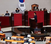 한덕수 총리, 외교·통일·안보 분야 대정부질문 답변