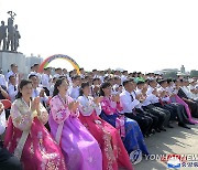 북한, 정권수립 76주년 경축 해양체육모범출연 진행