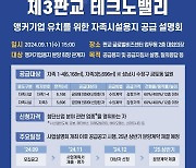 제3판교테크노밸리 선도기업 이달 30일부터 모집