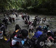 [외신사진 속 이슈人] 정글 길 택한 미국행 중남미 이주민으로 열대우림 몸살