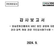 '관리 소홀' 감사원 지적에 방문진 "국가권력에 의한 방송 개입"