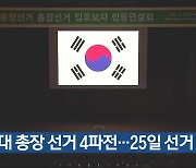 전남대 총장 선거 4파전…25일 선거