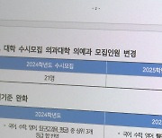 의대 수시 접수 사흘째…경쟁률 11대 1 육박