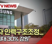 "삼성전자 인력구조조정...해외 직원 최대 30% 감원"