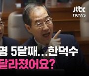 [백브RE핑] 자료 흔들고 샤우팅 '전투력 상승' 한덕수…달라진 이유는?