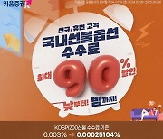 키움증권, 국내선물옵션 수수료 최대 90% 할인 이벤트