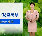 [날씨] 내일 수도권·강원 비…충청 이남 더위 속 소나기