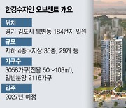 [Hot 분양단지] 북변공원 품은 3000가구 대단지 '한강 수자인 오브센트'