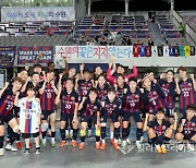 [WK리그] 수원FC위민 1위 선두 인증샷, 문경상무에 1-0 승리.