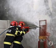 ROMANIA FIREFIGHTERS