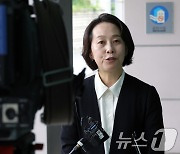 입장 밝히는 박선아 방문진 이사