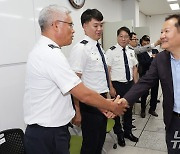 고속도로순찰대 격려나선 이상민 장관