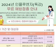 천안시, 무료 인플루엔자 독감 예방접종 실시