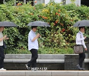 연휴 둘째날 전국에 소나기···무더위 계속[내일 날씨]