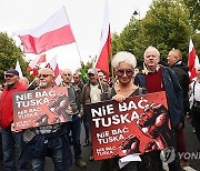 POLAND PARTY PROTEST