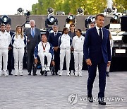 FRANCE PARIS 2024 OLYMPICS PARADE