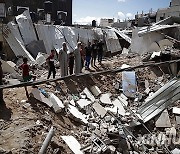 MIDEAST-GAZA-AL-MAGHAZI REFUGEE CAMP-ISRAELI ATTACK