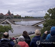 Germany Bridge Collapse Floods