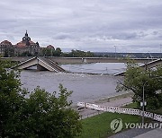 Germany Bridge Collapse Floods