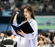 [포토] 엔믹스 설윤, 눈빛도 미모도 진지 (아육대 B하인드)