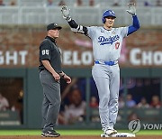 Dodgers Braves Baseball