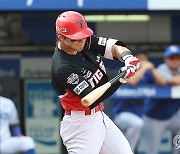 KIA 김도영, 시즌 36호포…40-40클럽에 '홈런 -4, 도루 -1'