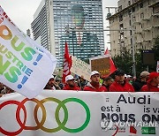 BELGIUM PROTEST AUDI JOBS