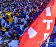 INDIA CHENNAI SAMSUNG STRIKE